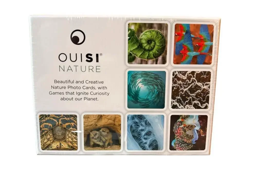 OuiSi Nature Visual Connection Photo Cards and Activity Game
